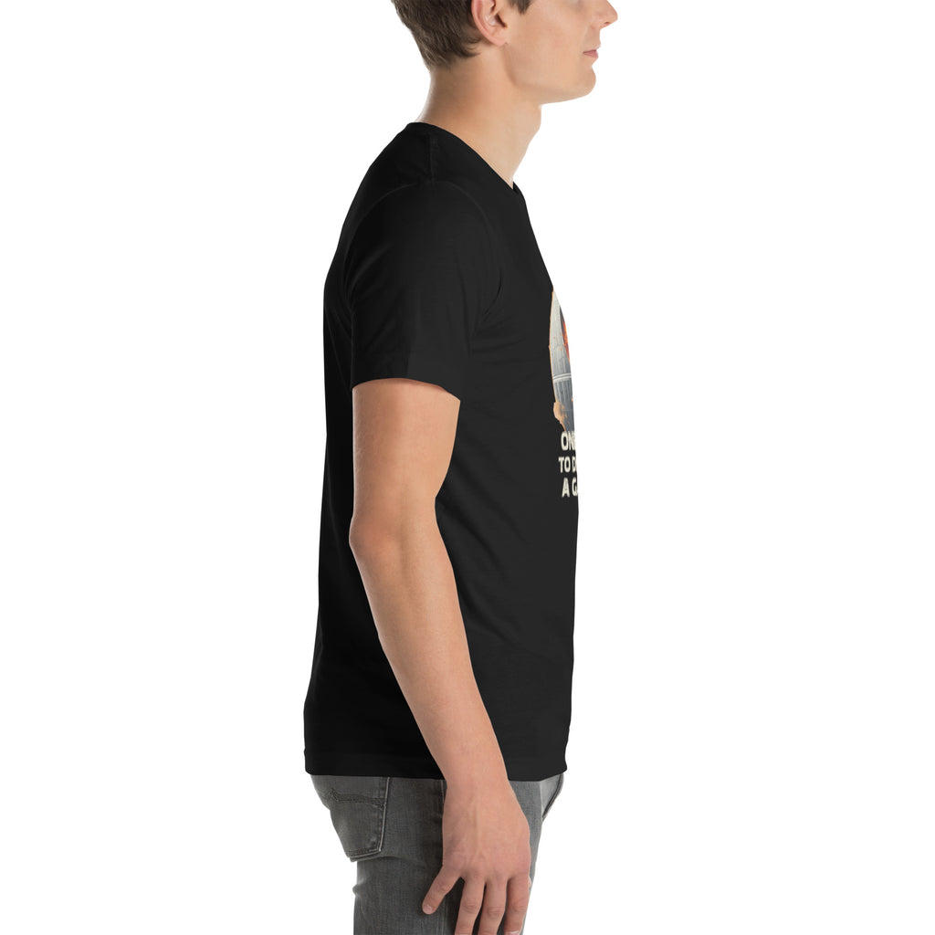 One Ring Death Star T-Shirt | Funny LOTR & Star Wars Mashup Tee - Caster Coast