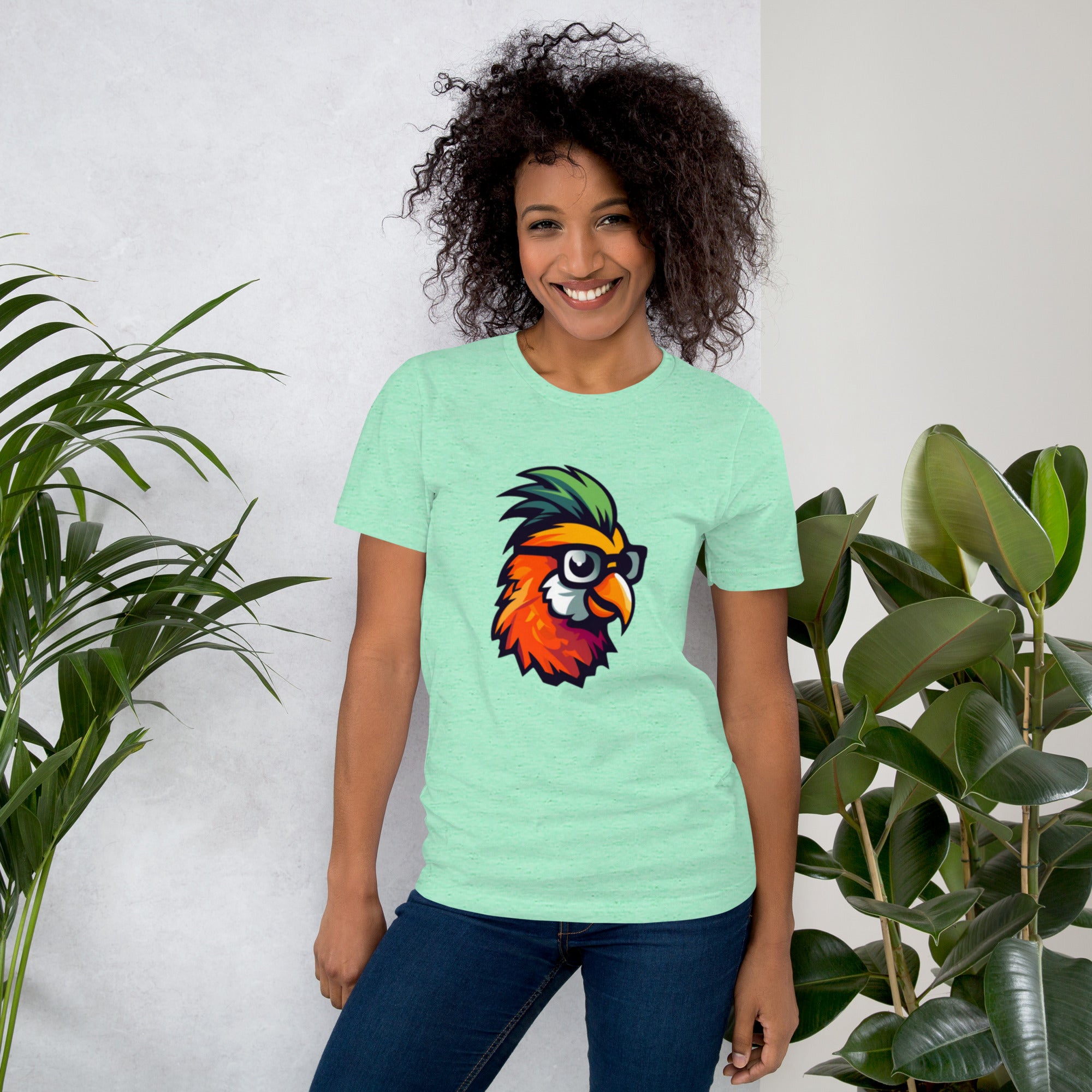 Captain Parrot Unisex t-shirt - Caster Coast