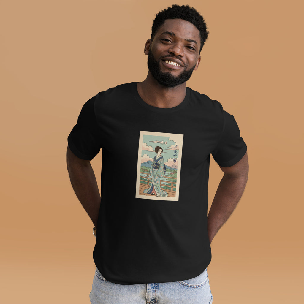 Ukiyo - e Princess Leia T-Shirt | Japanese Art Star Wars Tee - Caster Coast