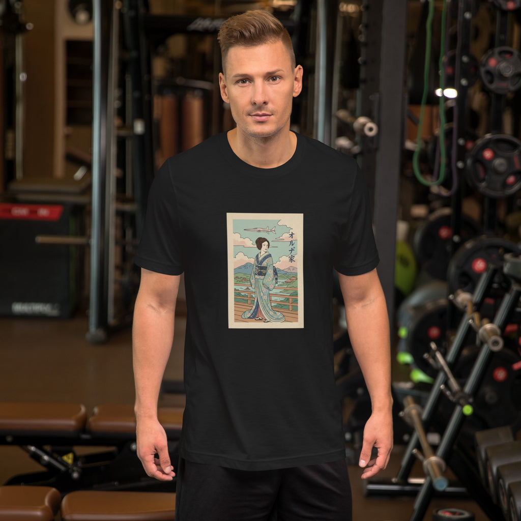 Ukiyo - e Princess Leia T-Shirt | Japanese Art Star Wars Tee - Caster Coast