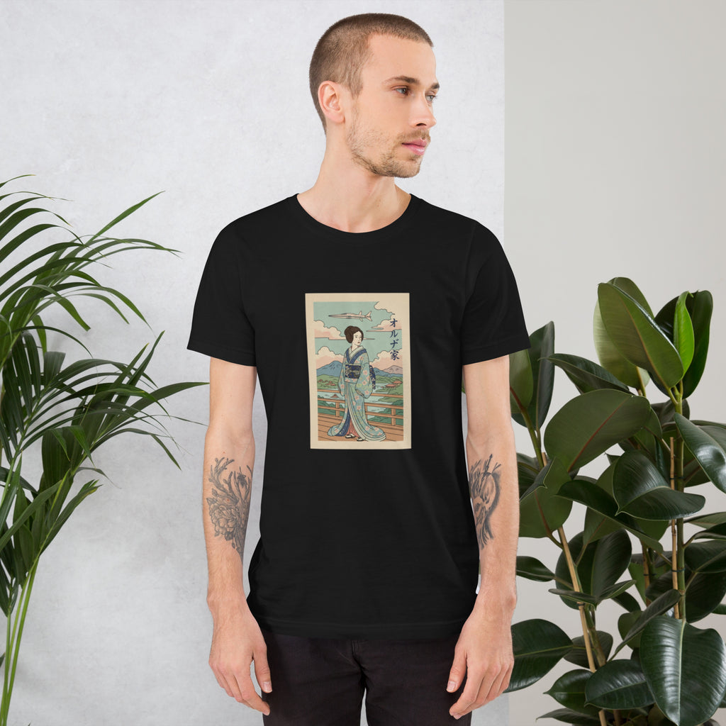 Ukiyo - e Princess Leia T-Shirt | Japanese Art Star Wars Tee - Caster Coast
