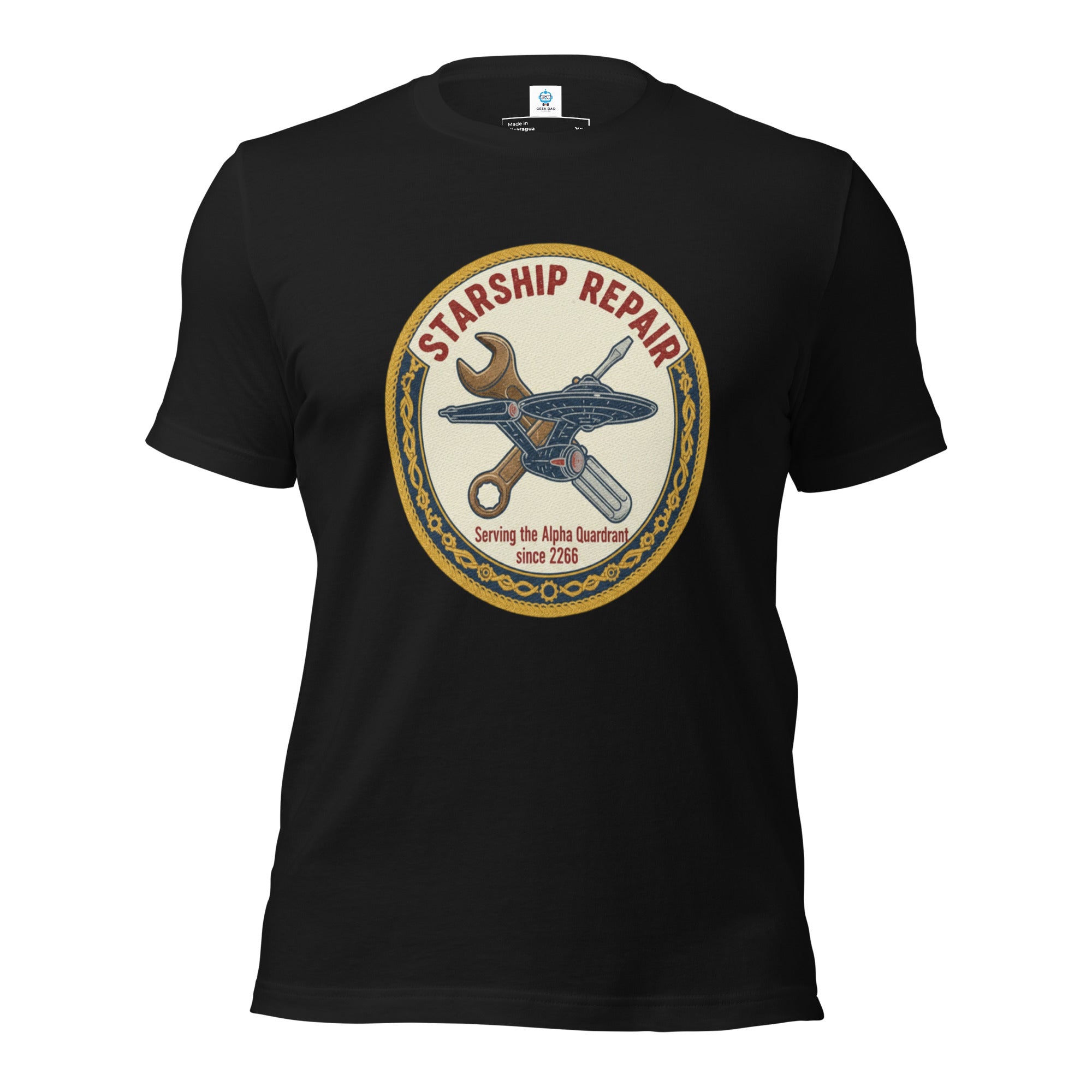 Starfleet Engineering T-Shirt | Funny Star Trek Starship Repair Tee - Caster Coast