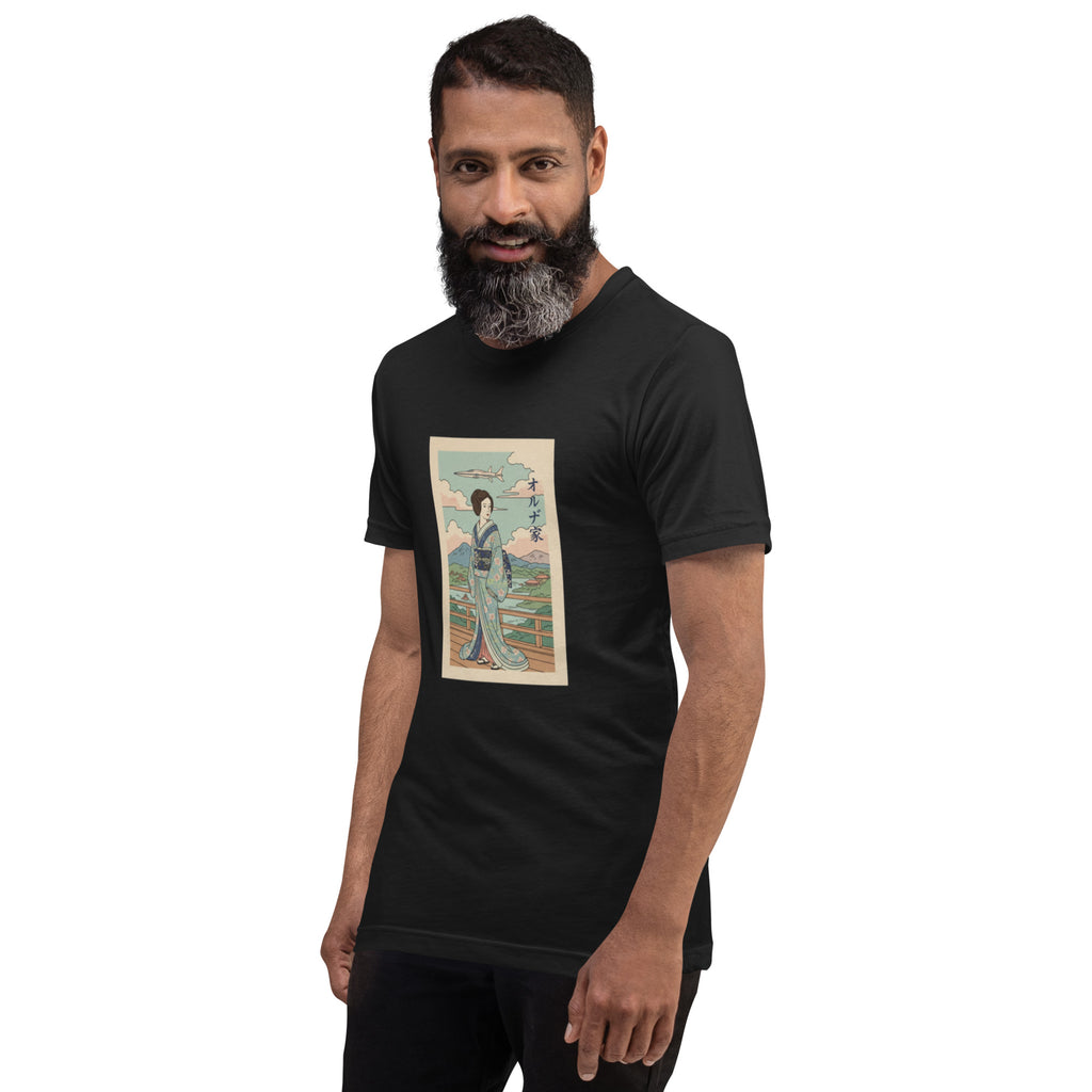 Ukiyo - e Princess Leia T-Shirt | Japanese Art Star Wars Tee - Caster Coast