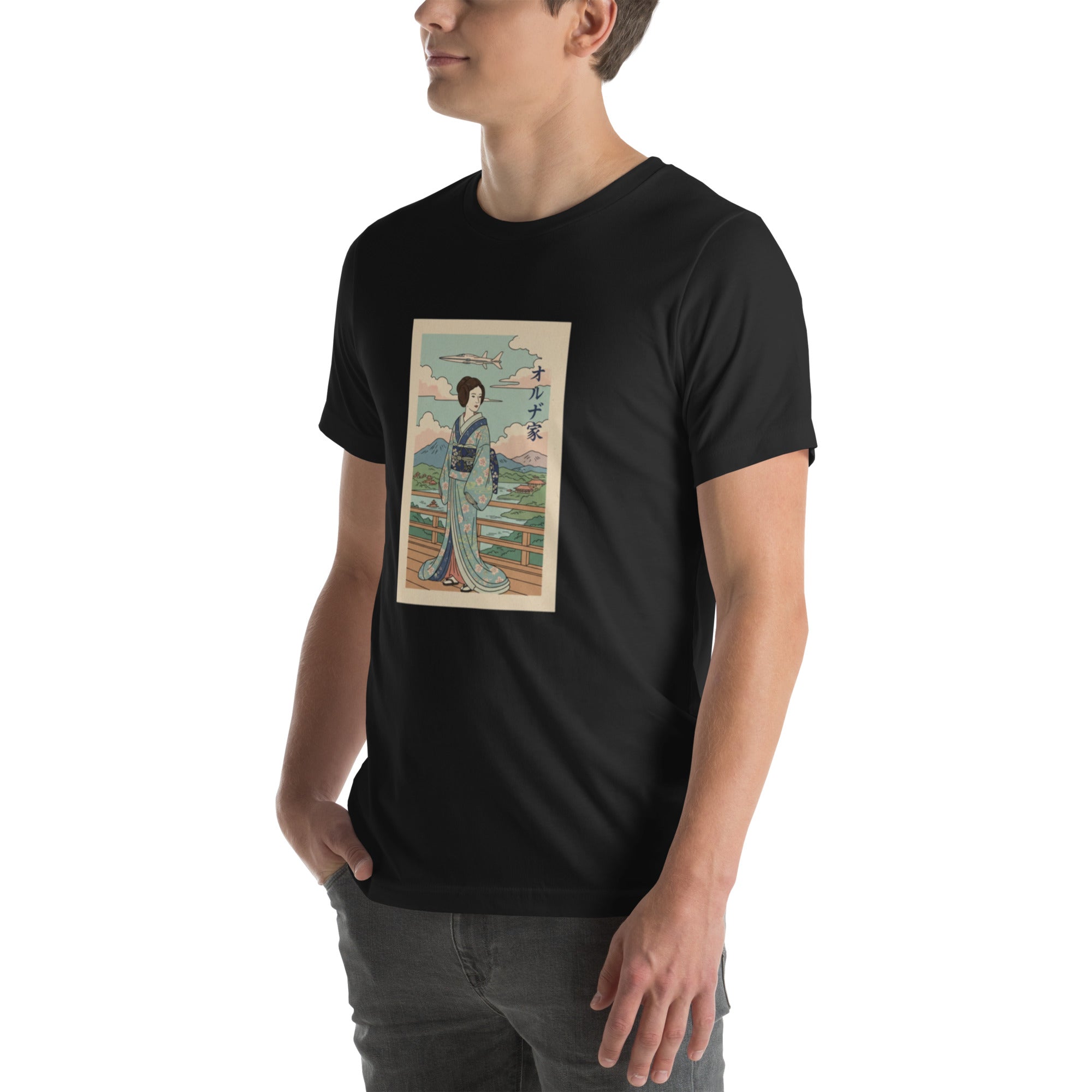 Ukiyo - e Princess Leia T-Shirt | Japanese Art Star Wars Tee - Caster Coast