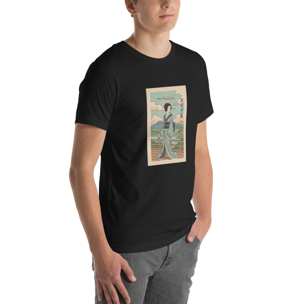 Ukiyo - e Princess Leia T-Shirt | Japanese Art Star Wars Tee - Caster Coast