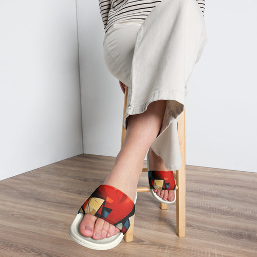 Abstract Love Women's slides - Caster Coast