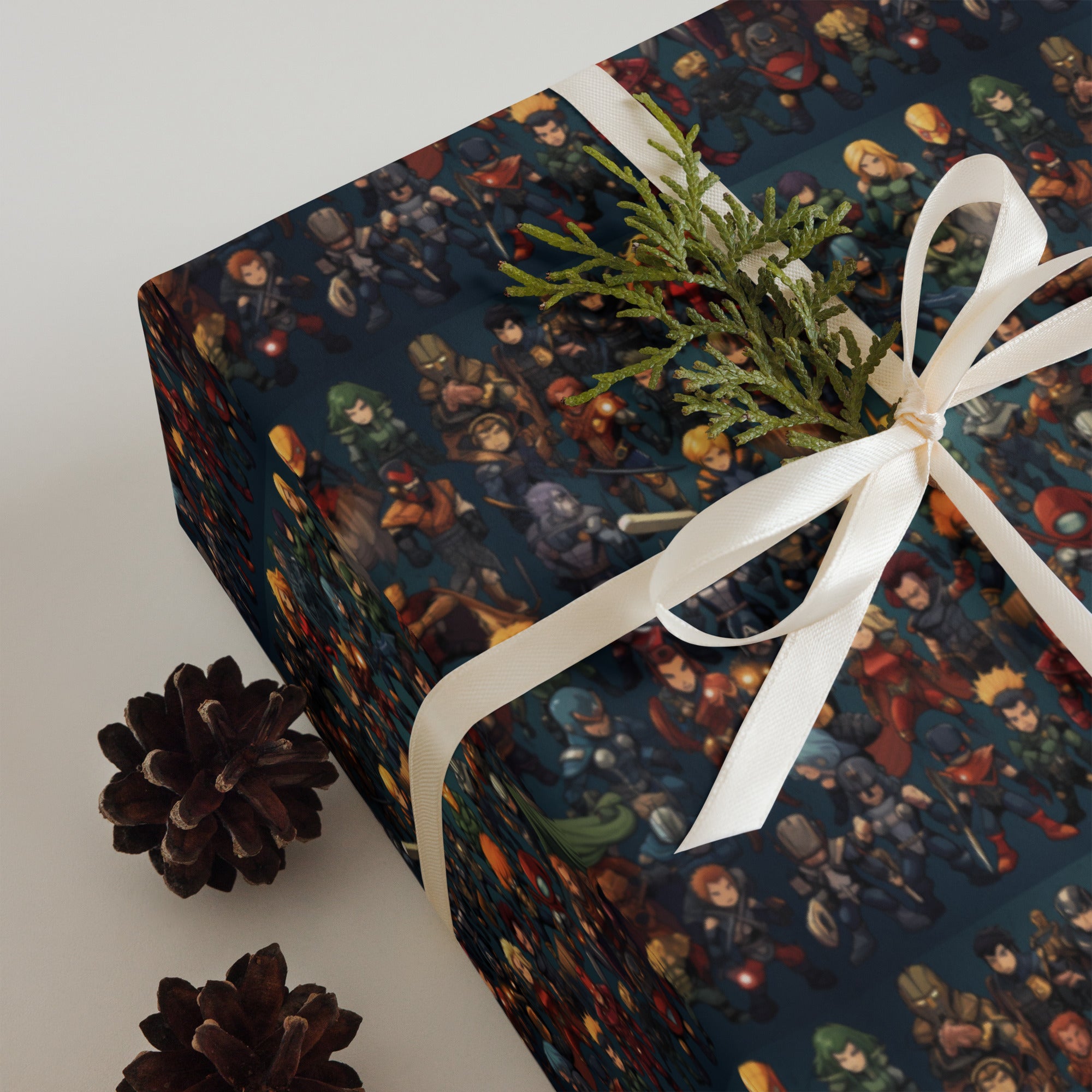 Superhero wrapping paper sheets - Caster Coast