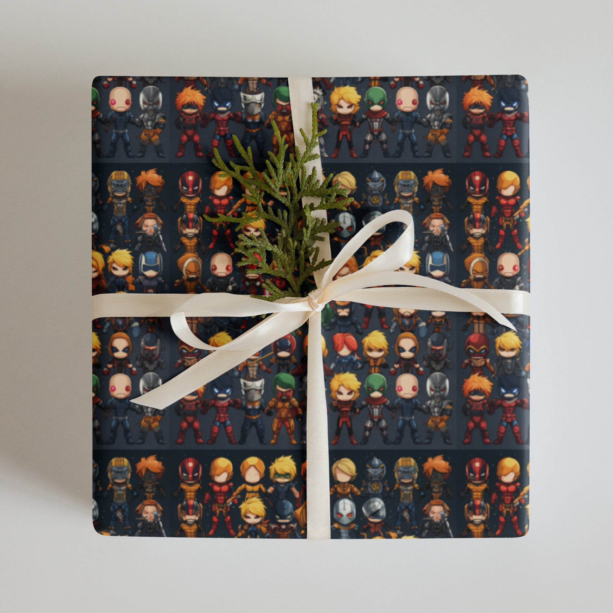 Superhero wrapping paper sheets - Caster Coast