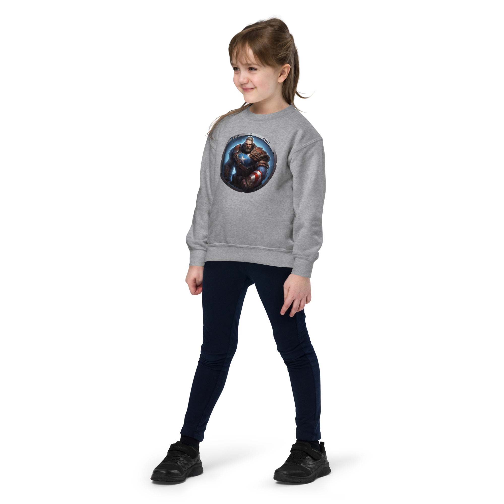 Cap youth crewneck sweatshirt - Caster Coast