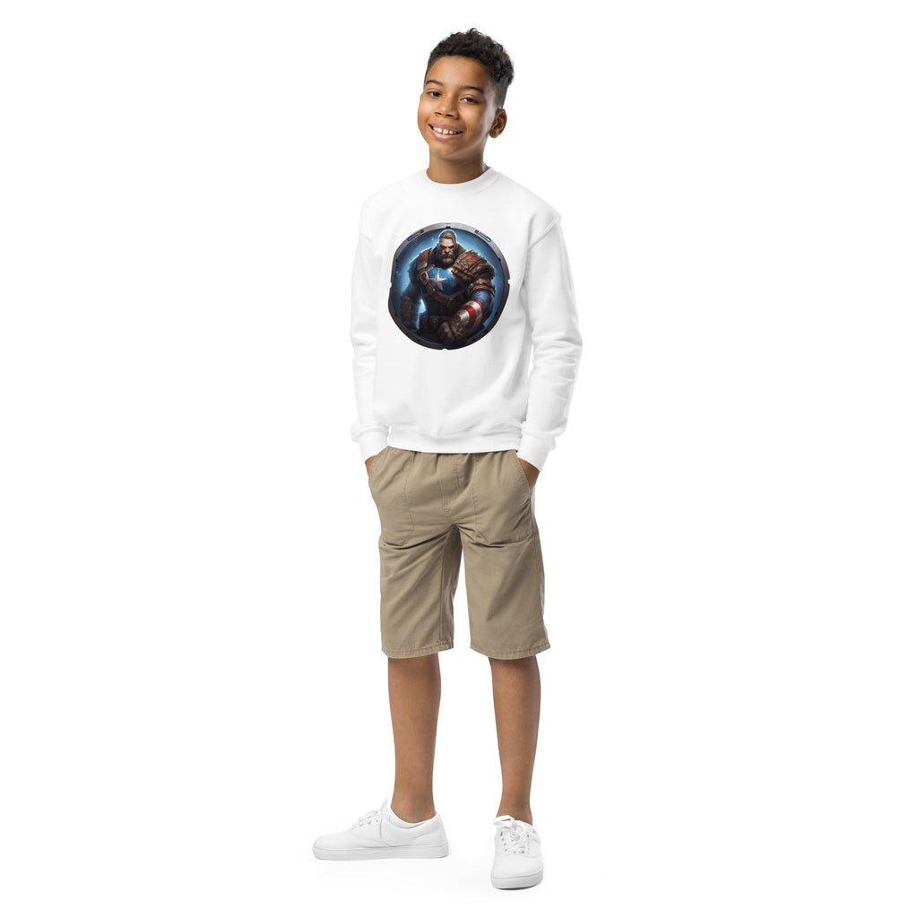 Cap youth crewneck sweatshirt - Caster Coast