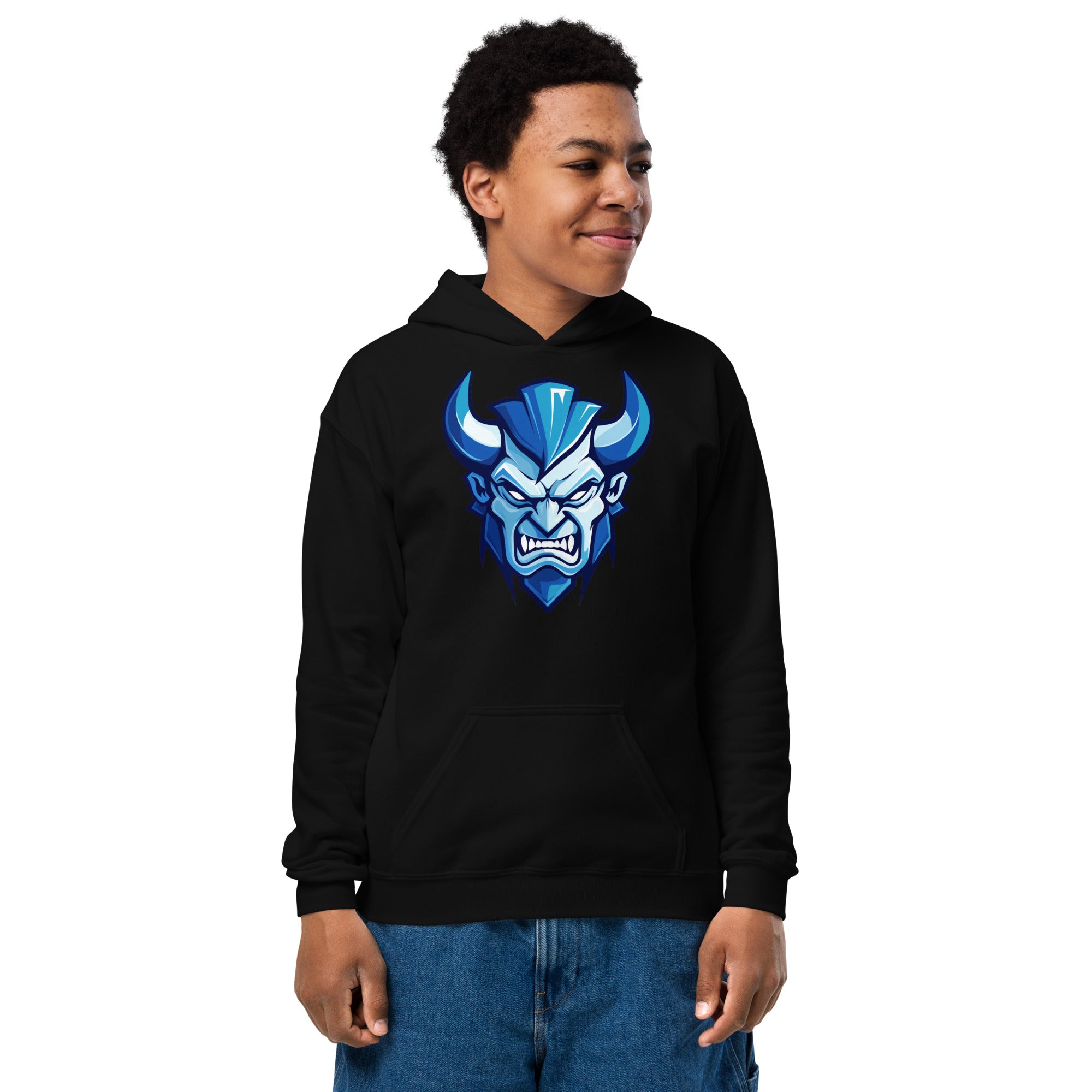 Blue Devil youth heavy blend hoodie - Caster Coast