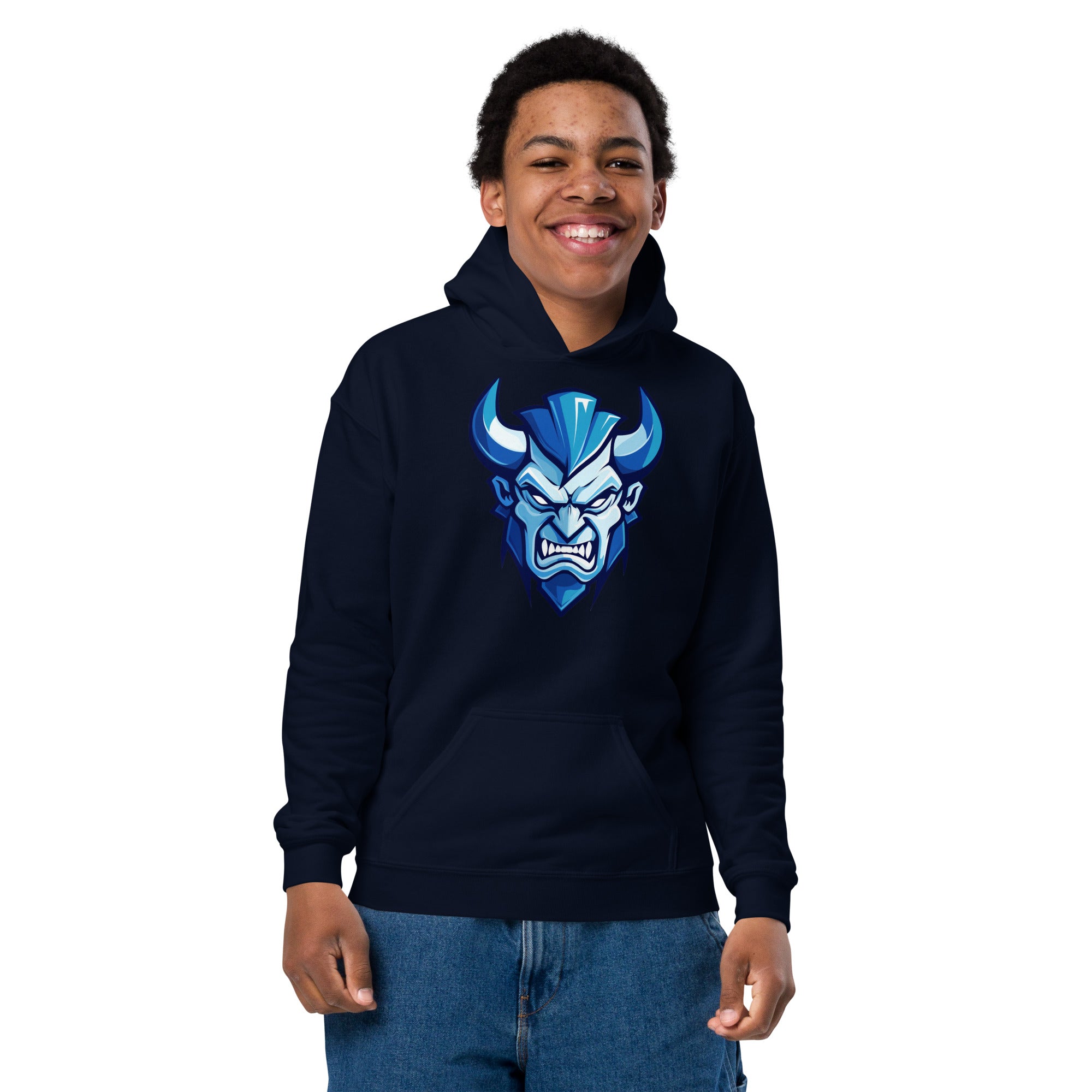 Blue Devil youth heavy blend hoodie - Caster Coast