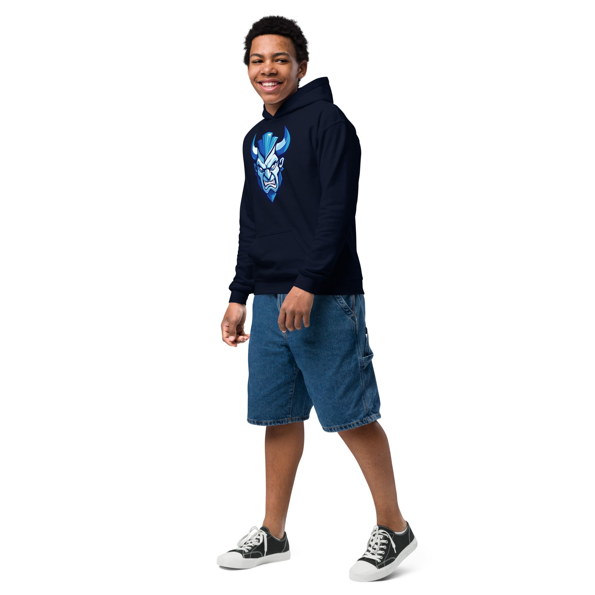 Blue Devil youth heavy blend hoodie - Caster Coast