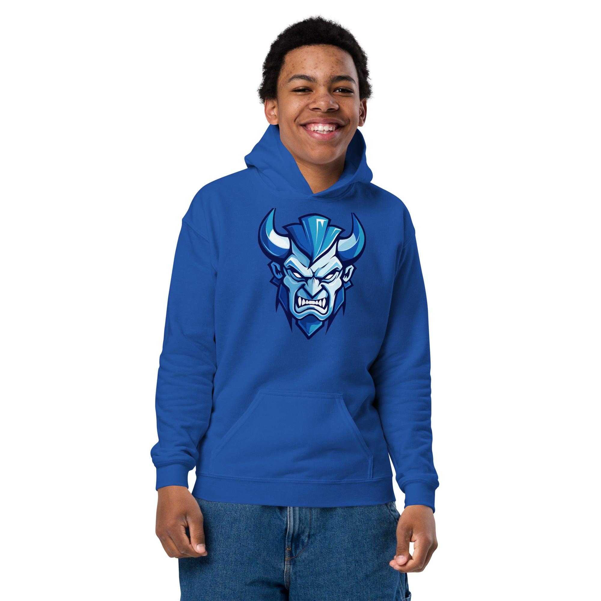 Blue Devil youth heavy blend hoodie - Caster Coast