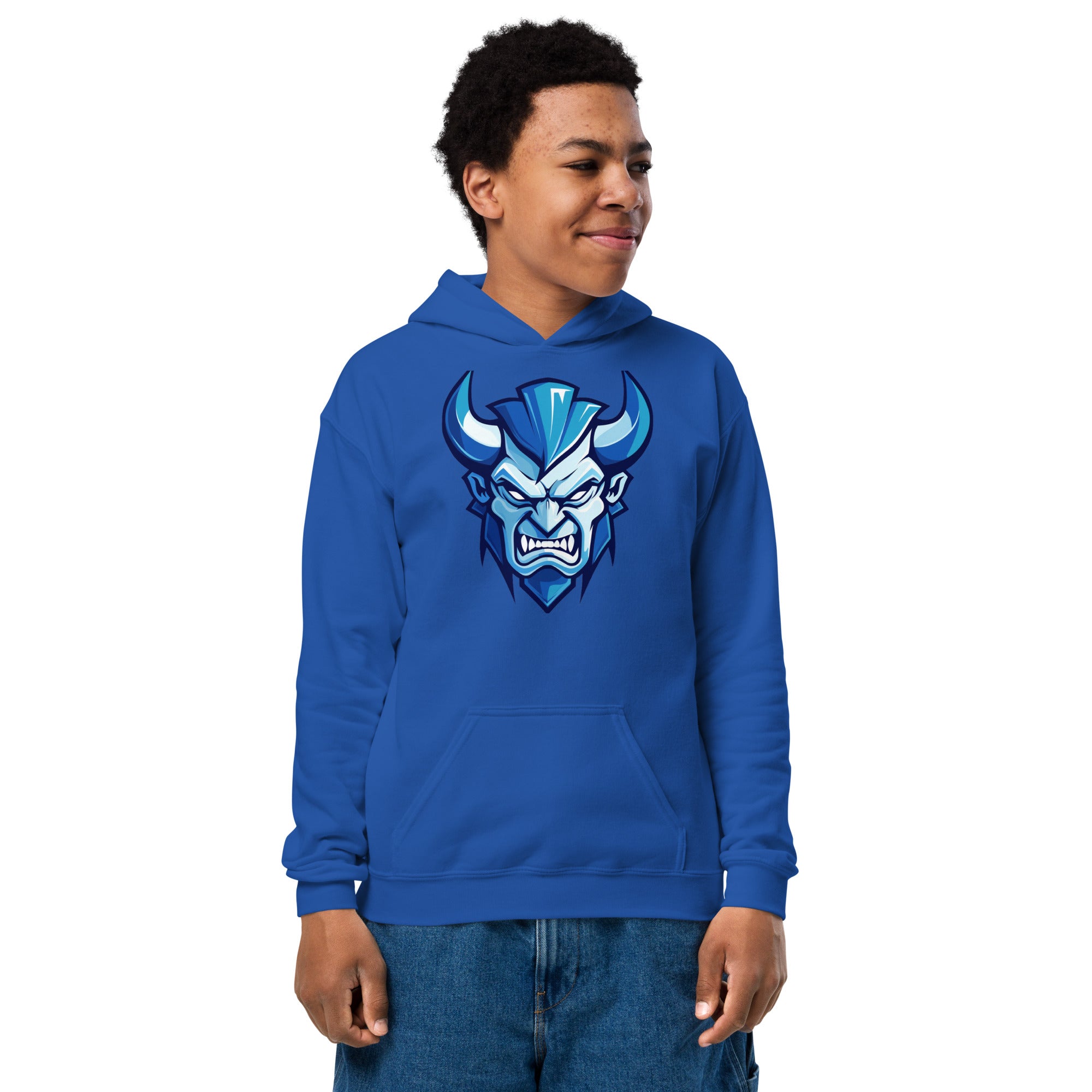 Blue Devil youth heavy blend hoodie - Caster Coast